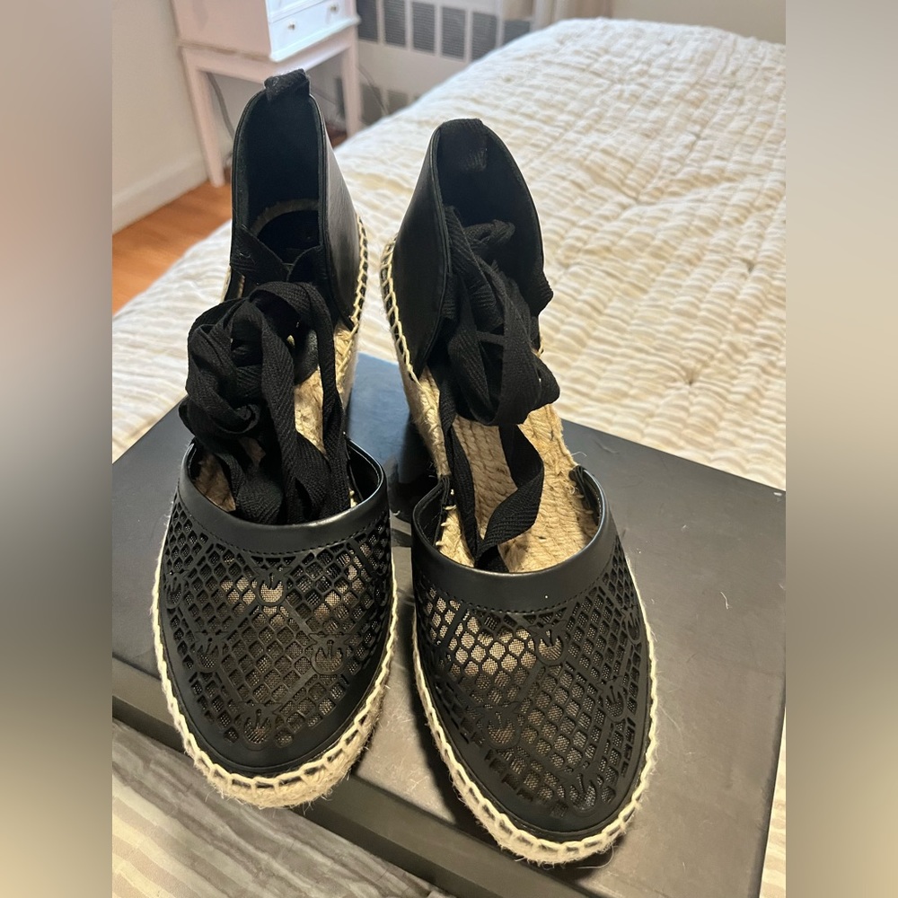Pinko black espadrilles